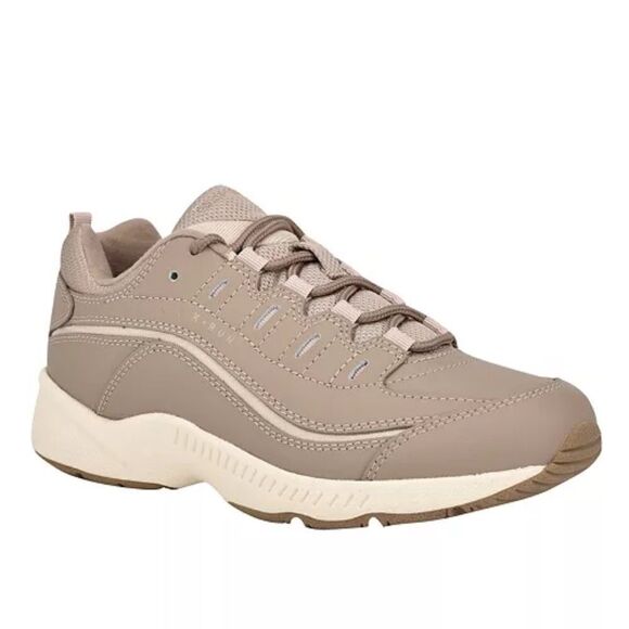 WOMEN'S EASY SPIRIT ROMY WALKING SNEAKERS Taupe shoes 8 - Picture 3 of 15